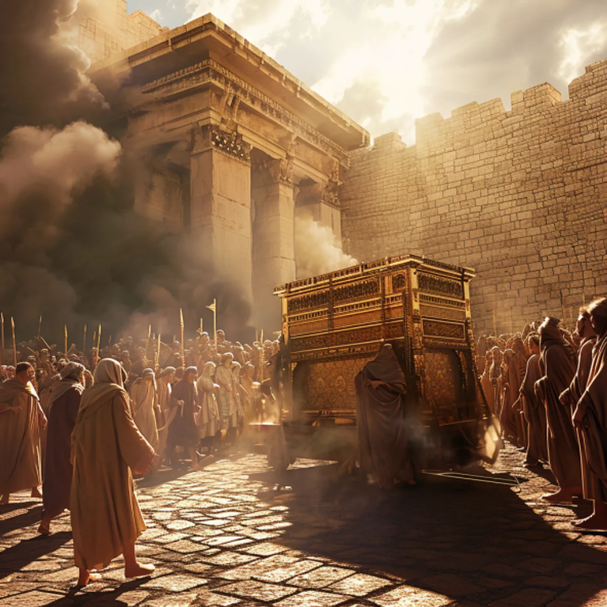 1 Tarihler 13 - David Kutsal Sandığı Yeruşalim'e Getirir