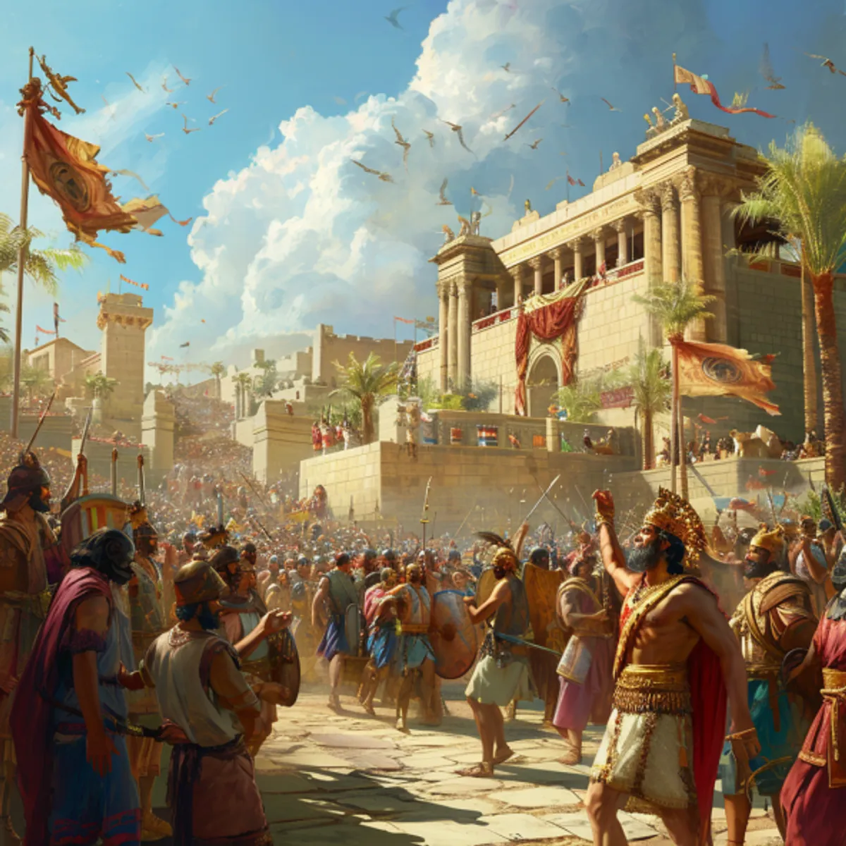 1 Tarihler 14 - Davut'un Savaşları