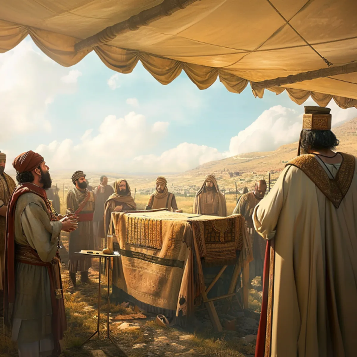 1 Tarihler 16 - Çadıra Konulan Sandık, Davud'un Şükran Şarkısı