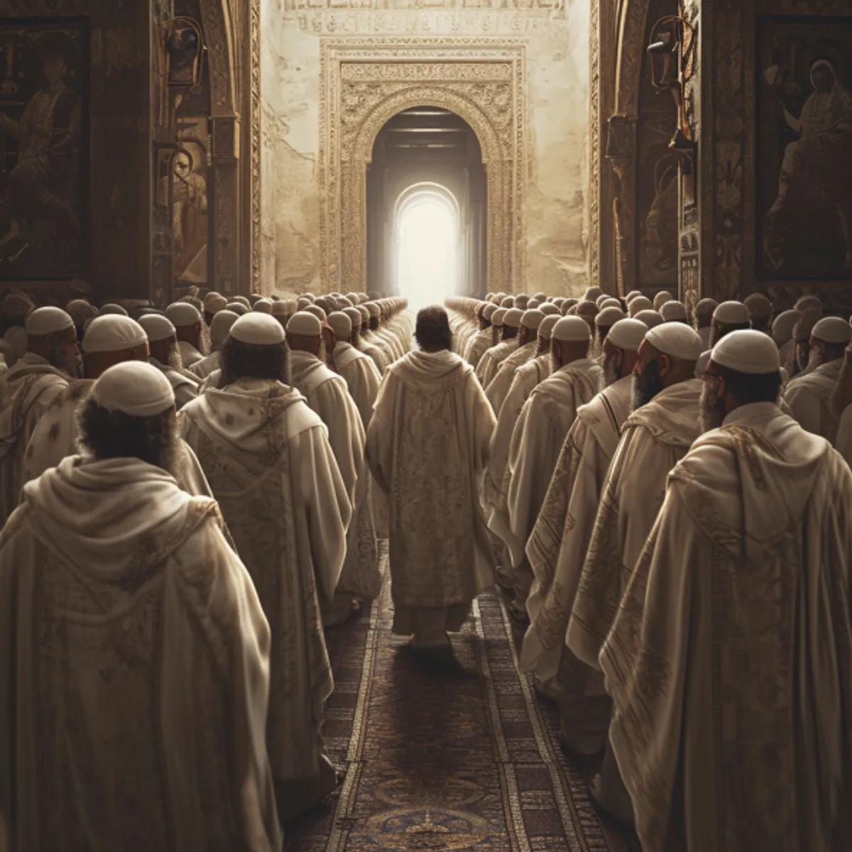 1 Tarihler 24 - Rahiplerin Bölünmesi