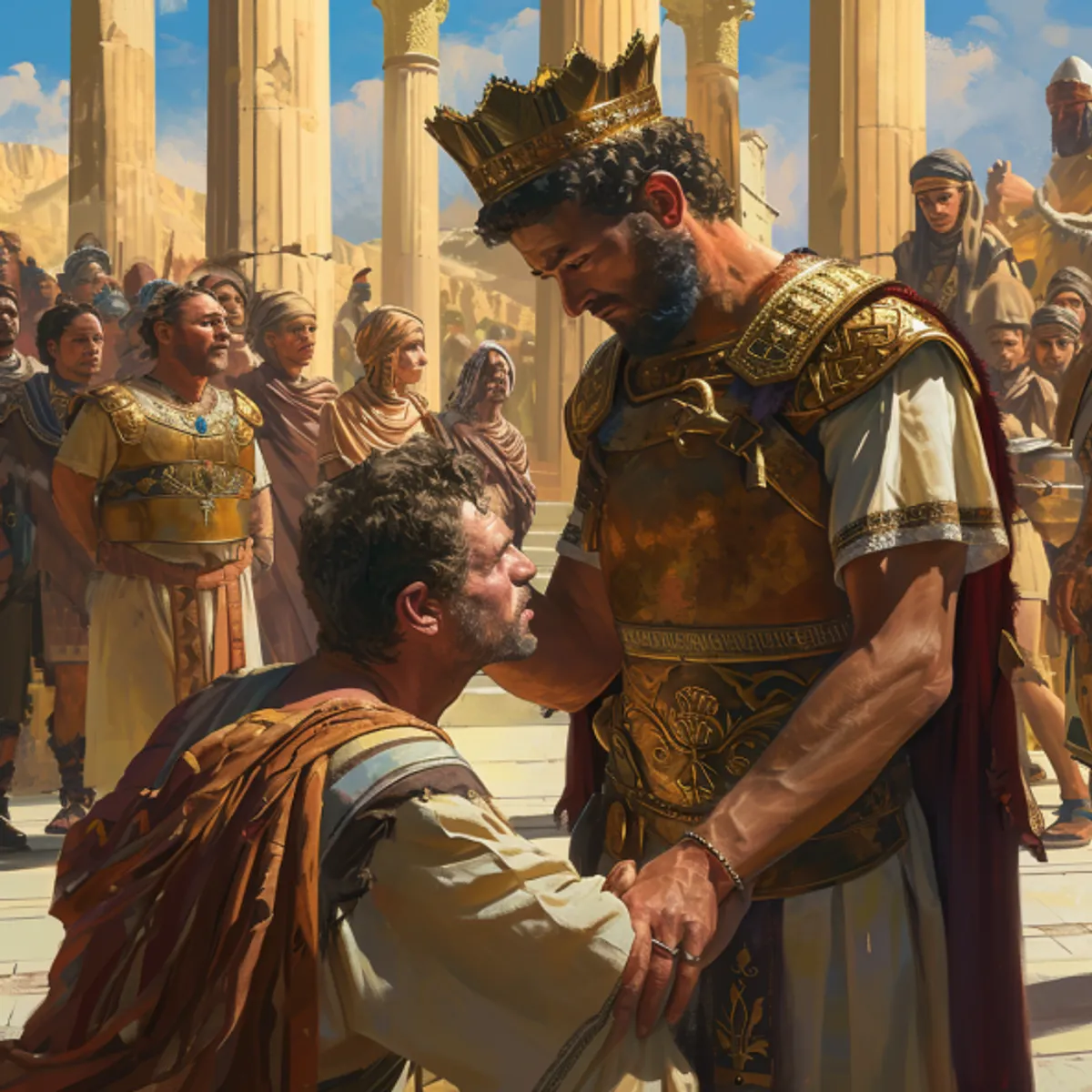 1 Tarihler 29 - Davut'un Son Hazırlıkları ve Süleyman Kral Seçildi