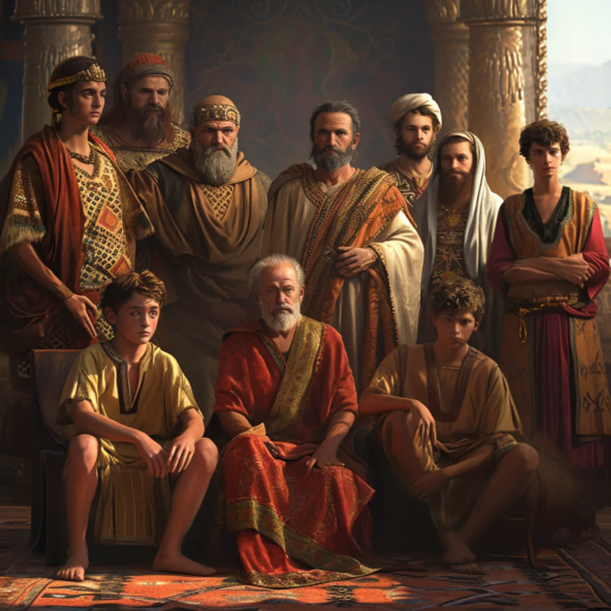 1 Tarihler 3 - Davut'un Oğulları