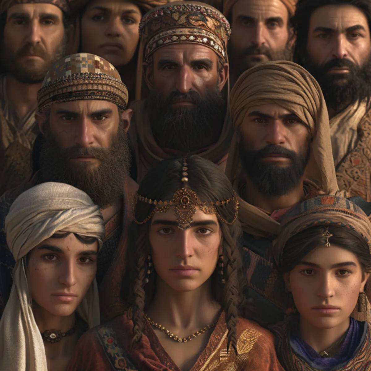 1 Tarihler 4 - Yehuda ve Şimon'un Soyundan Gelenler