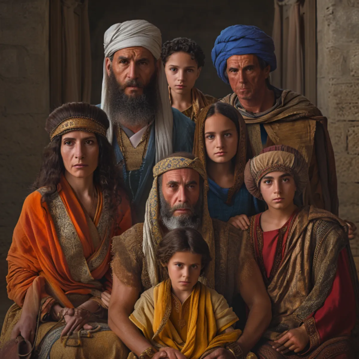 1 Tarihler 8 - Benyamin'ın Soyundan