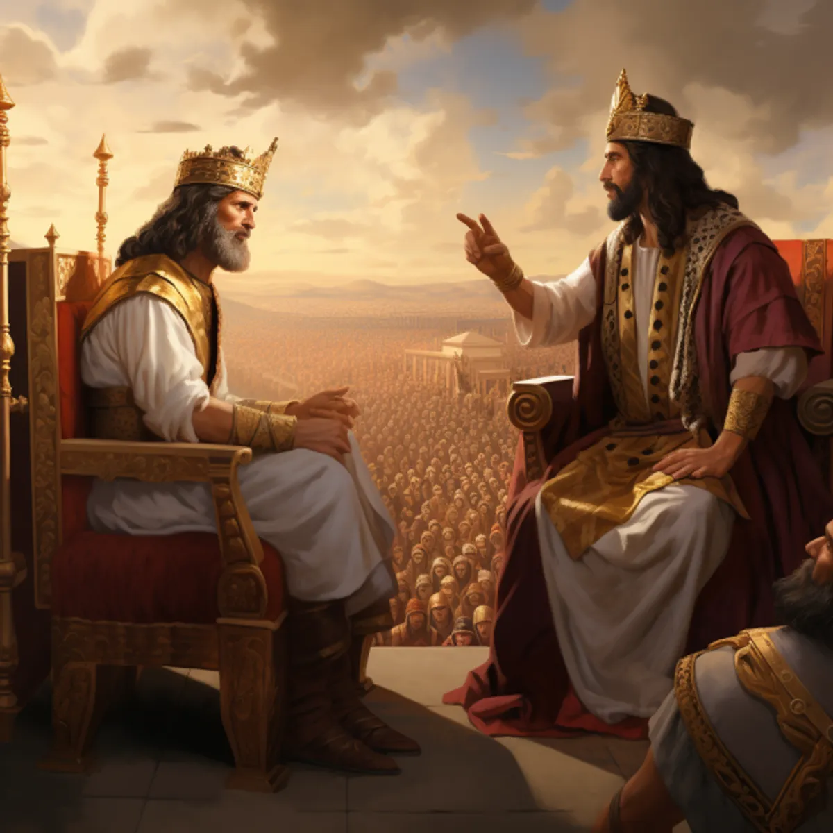 1. kráľov 15 - Abijamova vláda v Judsku