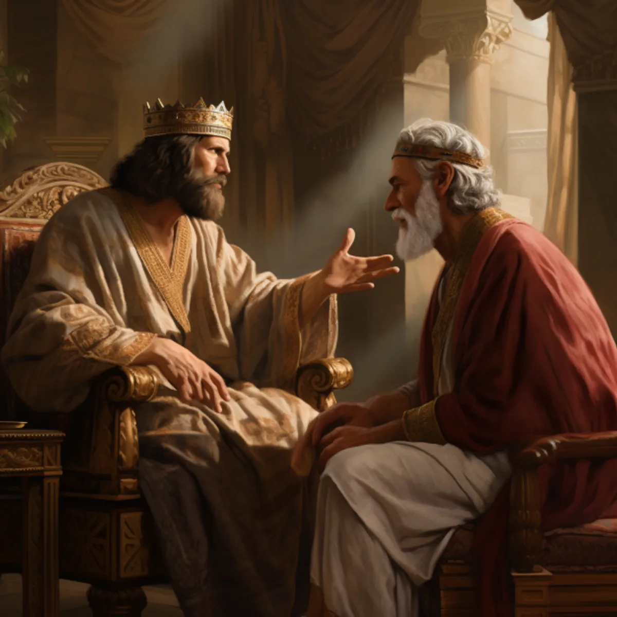 1. kráľov 2 - Davidove posledné dni