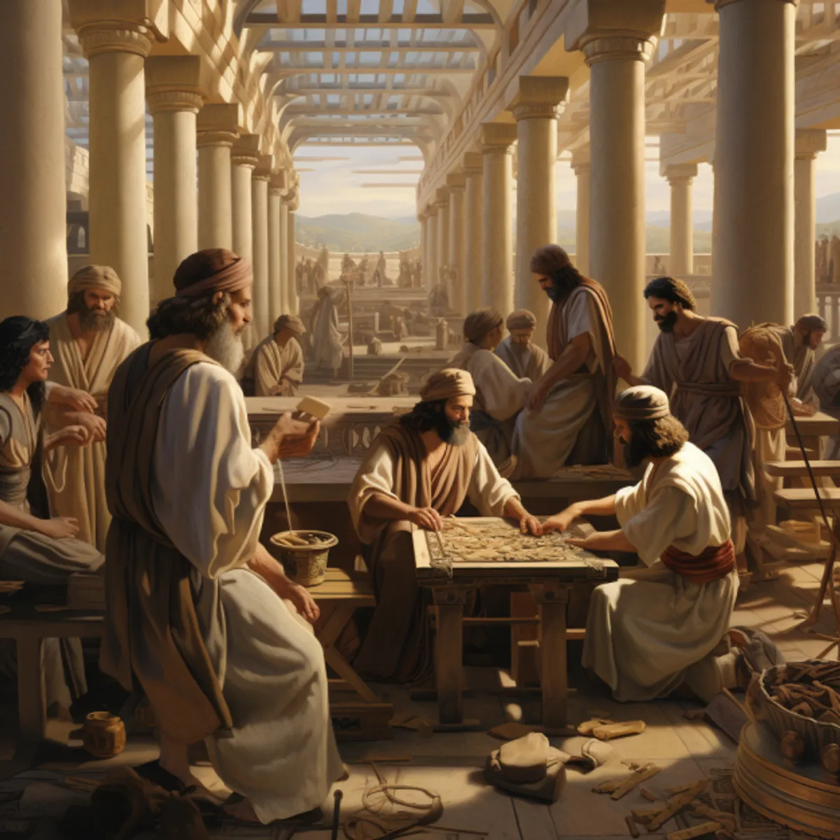 1. kráľov 5 - Stavebné projekty Šalamúna