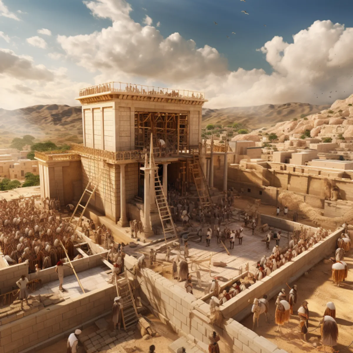 1. kráľov 6 - Výstavba chrámu.