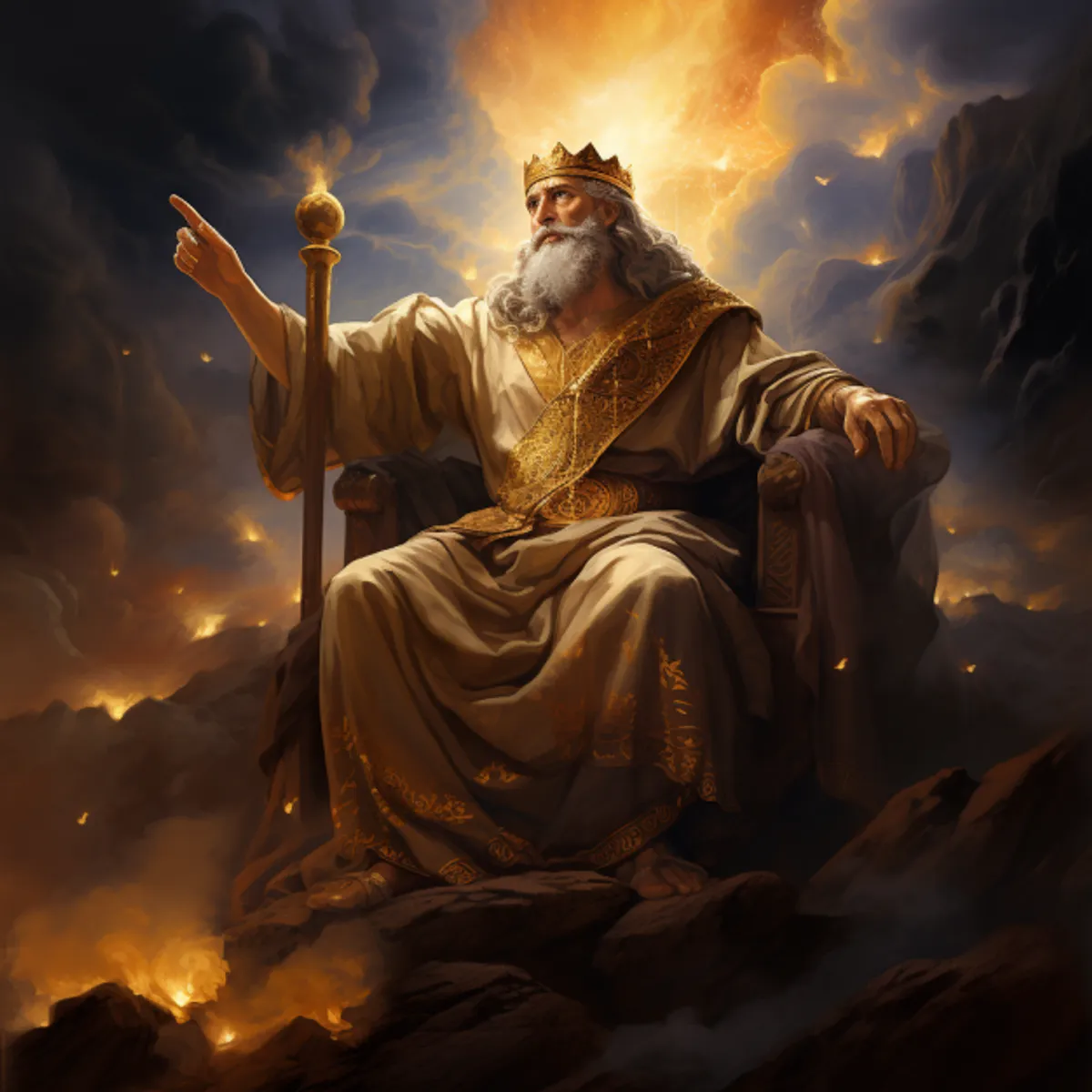 1. kráľov 9 - Salomonov hriech a úpadok