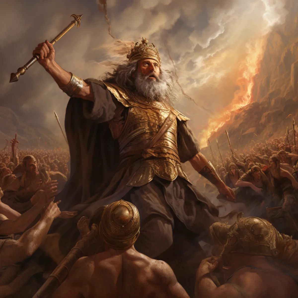 1. Samuela 11 - Saula nepaklausība un noraidīšana