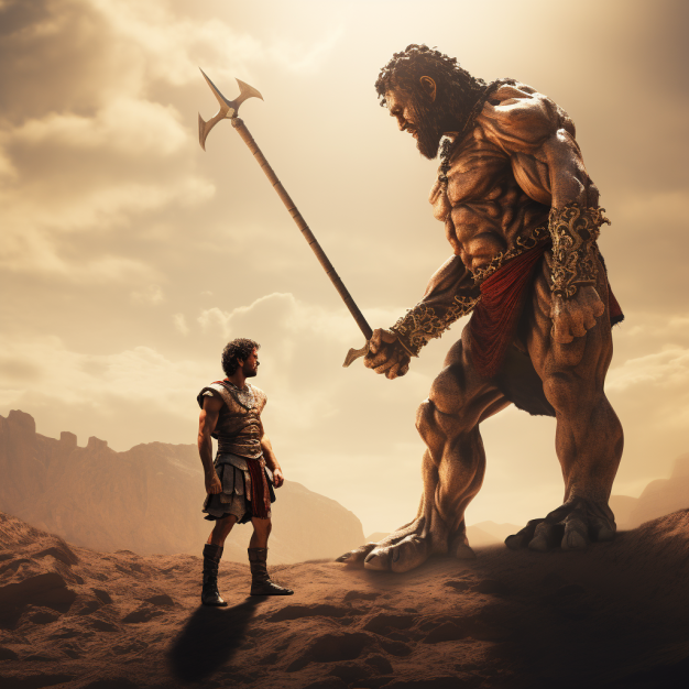 Premier livre de Samuel 17 - David et Goliath