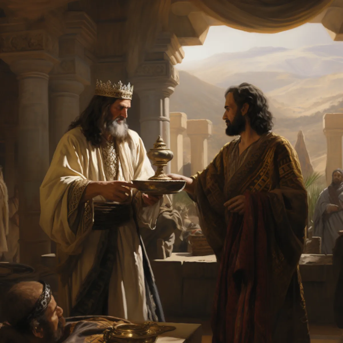 1. Samuela 9 - Saule izraudzīts par karali.