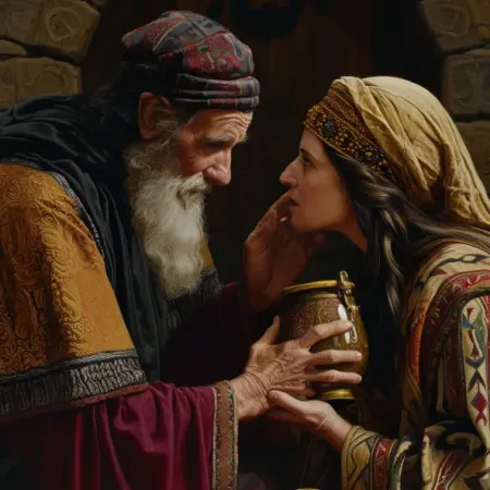 إيليشع وزيت الأرملة