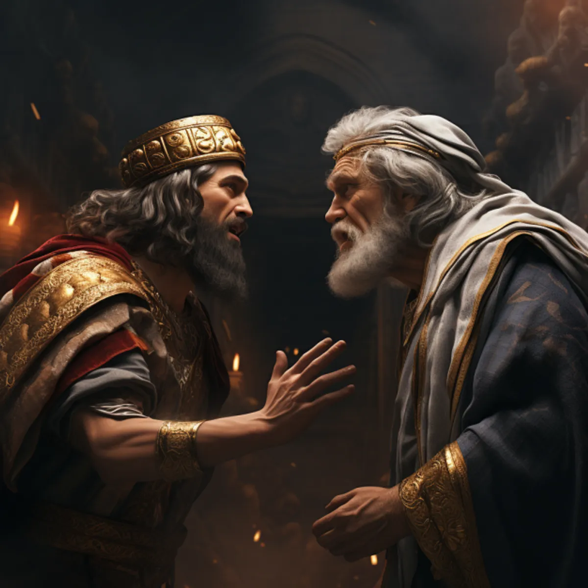 2. Samuels 12 - Nātāna pārmērība pār Dāvidu