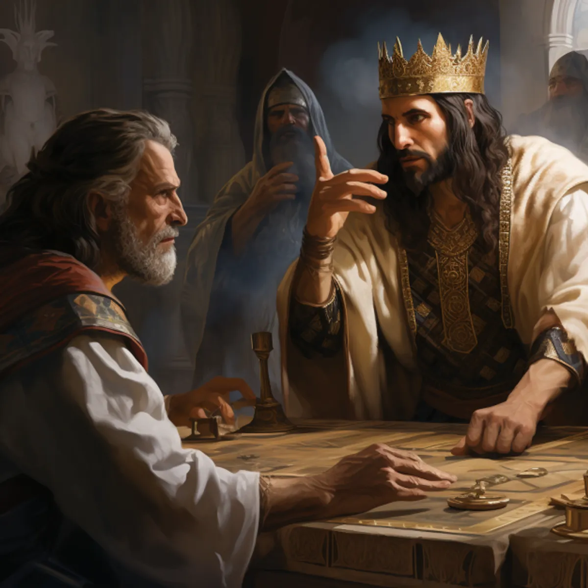 2. Samuels 15 - Absalomas spēku apvērsums