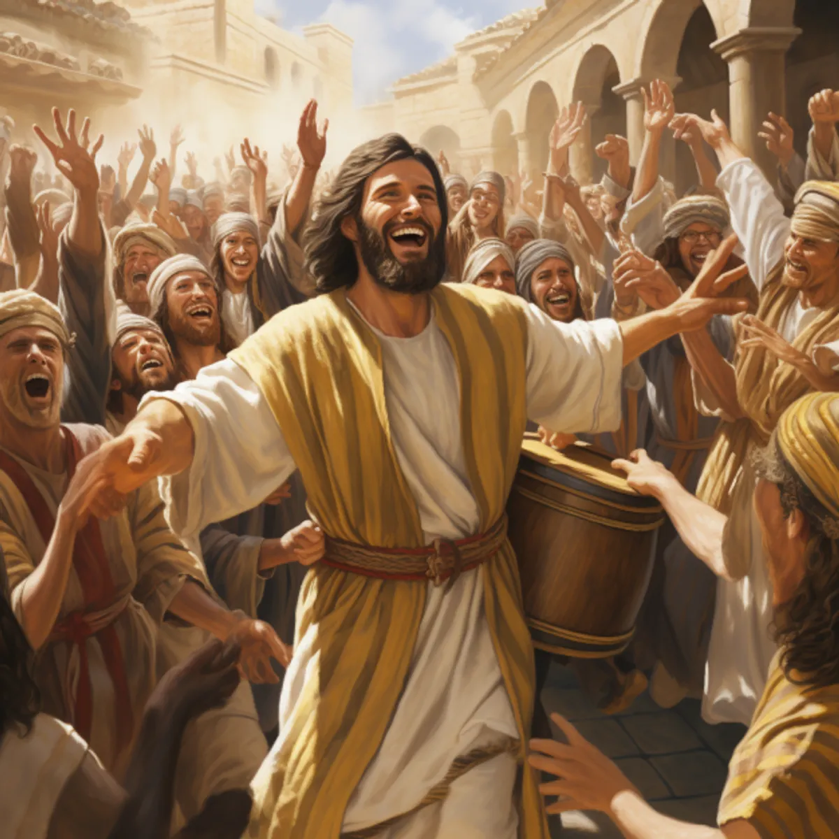 2. Samuels 6 - Debesu karte atvesta uz Jeruzalemi