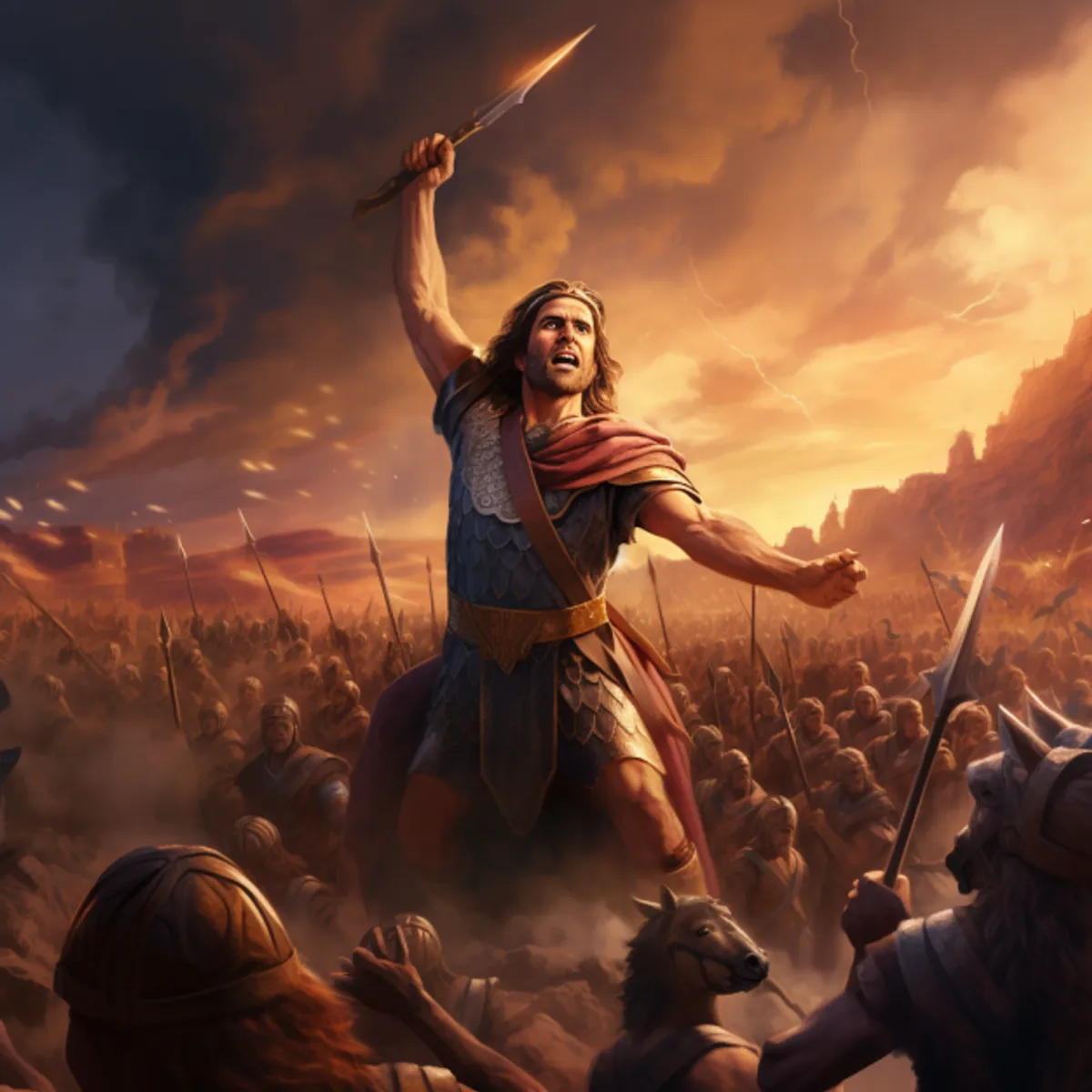 2. Samuels 8 - Dāvida militārās kampaņas