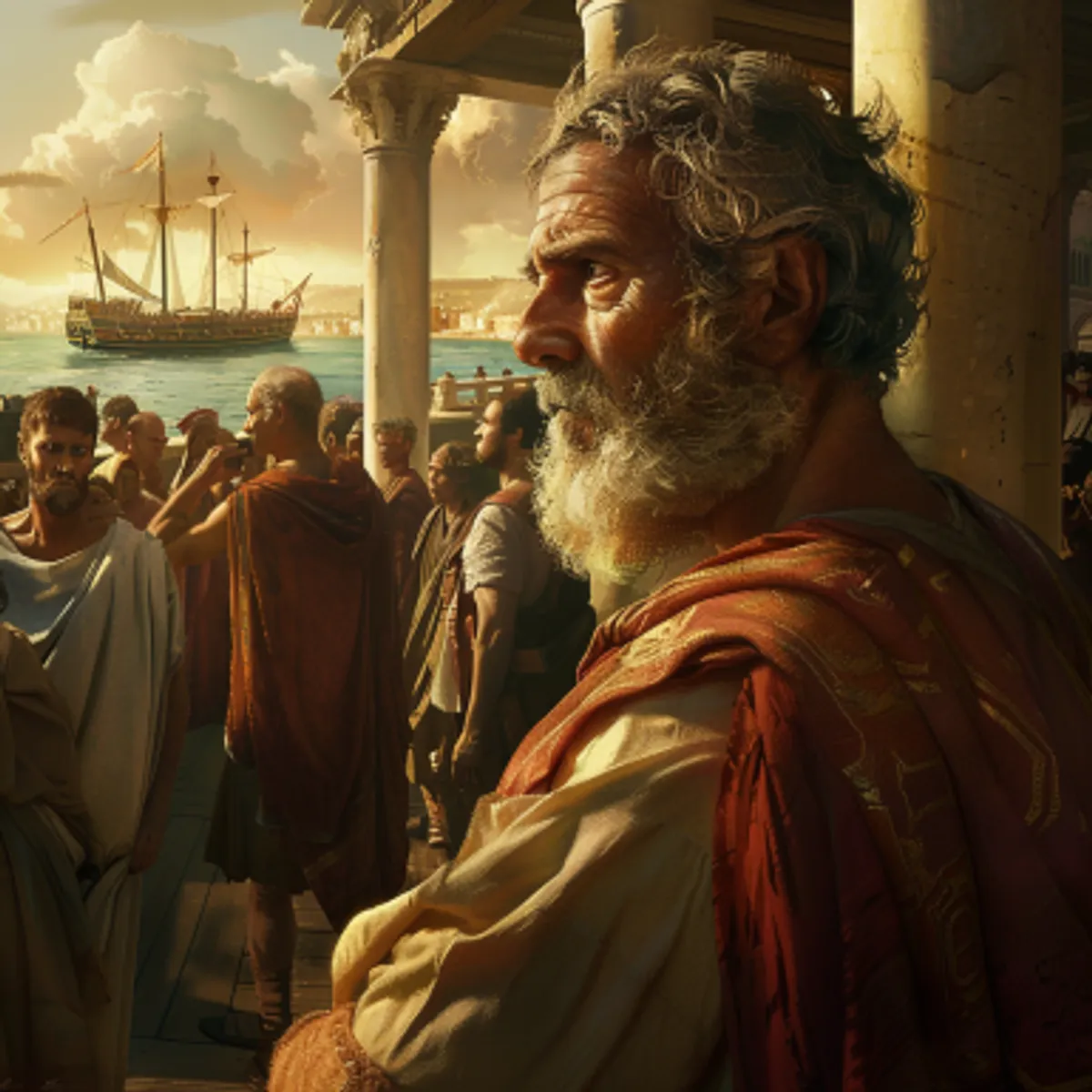 행전신경 18:21 - 작별하여 가로되 `만일 하나님의 뜻이면 너희에게 돌아오리라' 하고 배를 타고 에베소를 떠나