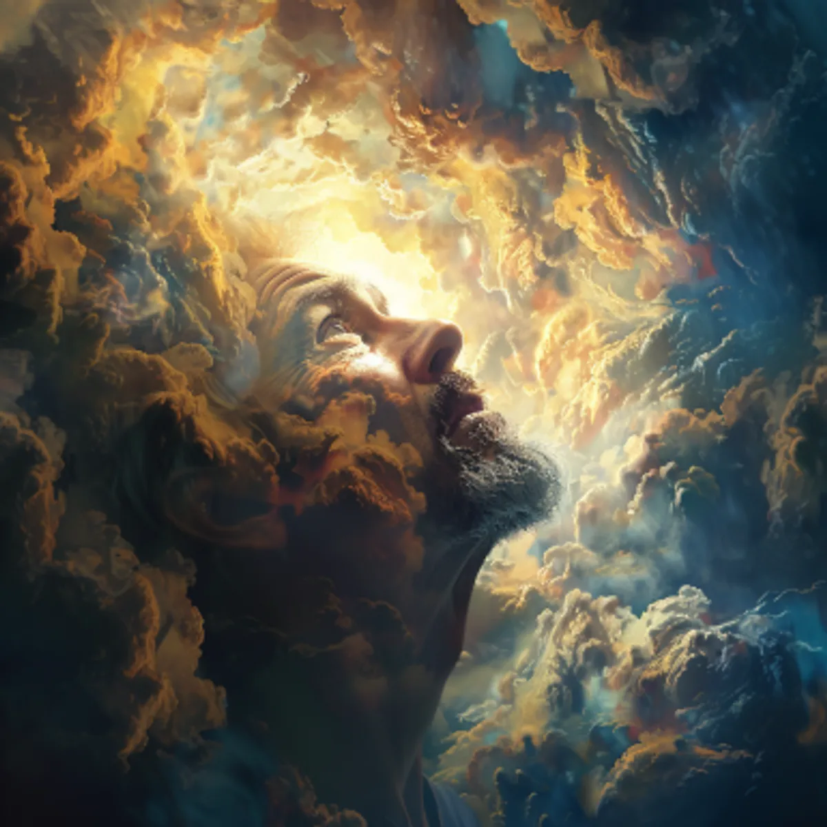 Cselekedetek 7:55 - Mivel pedig teljes vala Szent Lélekkel, a mennybe függesztvén szemeit, látá Istennek dicsõségét, és Jézust állani az Istennek jobbja felõl,