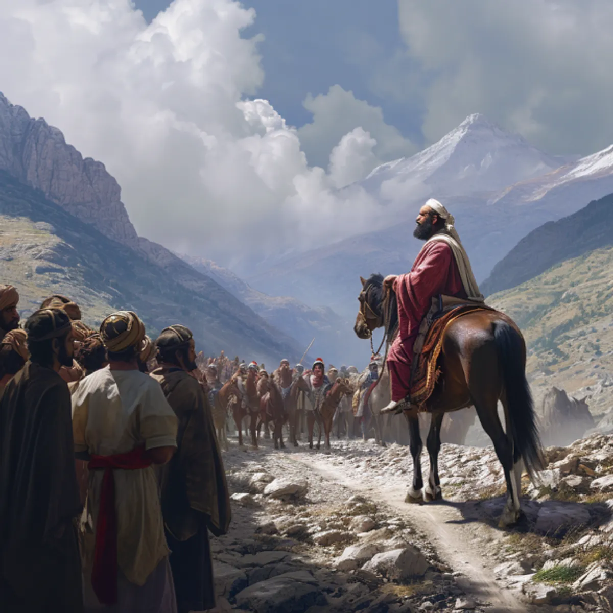 使徒行伝 9 - ダマスカスへの道でのサウルの改宗