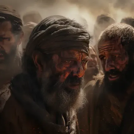 Rangaistus Israelin syntien vuoksi
