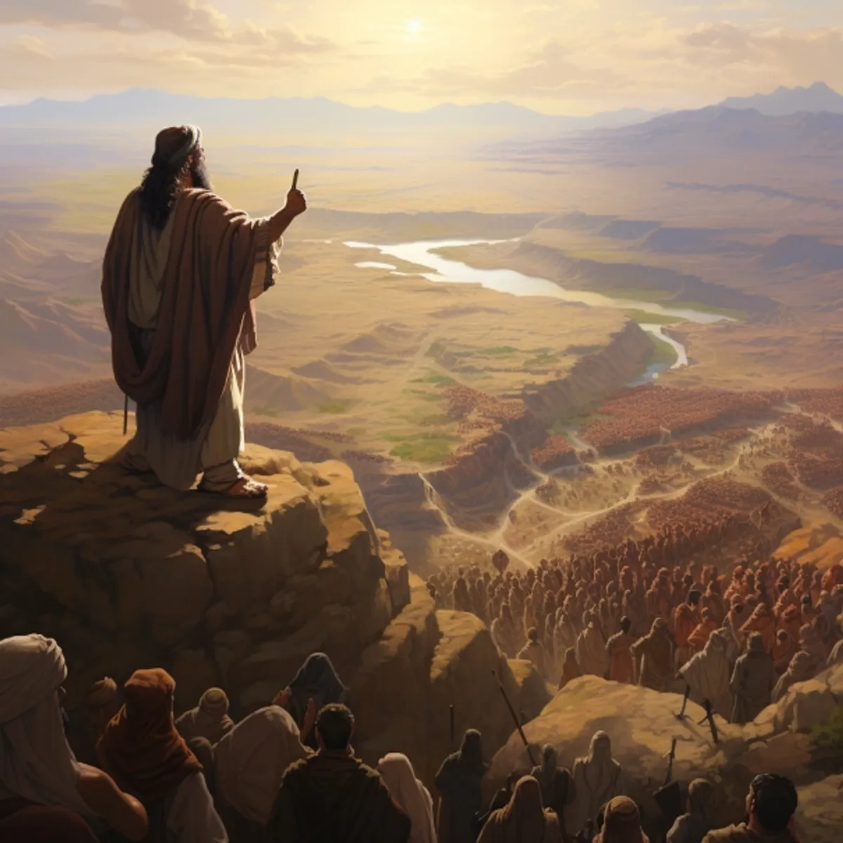 द्वितीय विधान 1 - होरेब से इजराएल की यात्रा