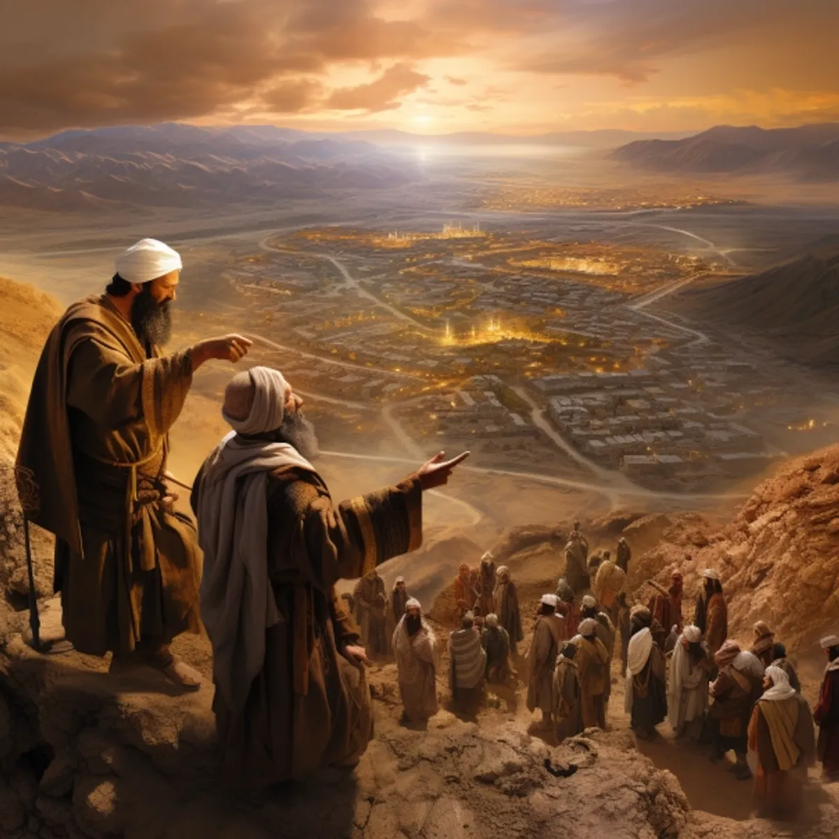 द्वितीय विधान 2 - इस्राएल की भटकाव और भेंट.