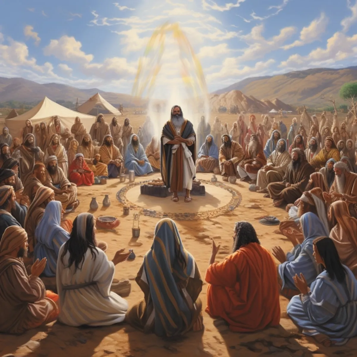 द्वितीय विधान 33 - मूसा का आशीर्वाद