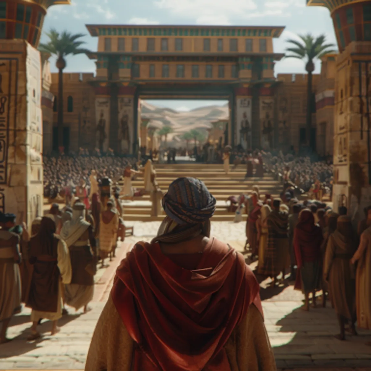 Uittocht 10:1 - Daarna zeide de HEERE tot Mozes: Ga in tot Farao; want Ik heb zijn hart verzwaard, ook het hart zijner knechten, opdat Ik deze Mijn tekenen in het midden van hen zette;