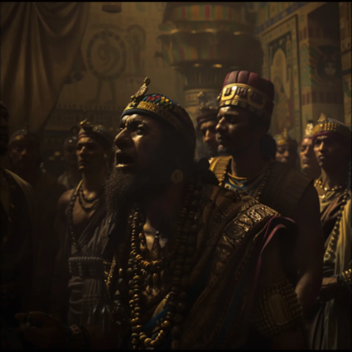 Uittocht 10:23 - Zij zagen de een de ander niet; er stond ook niemand op van zijn plaats, in drie dagen; maar bij al de kinderen Israels was het licht in hun woningen.