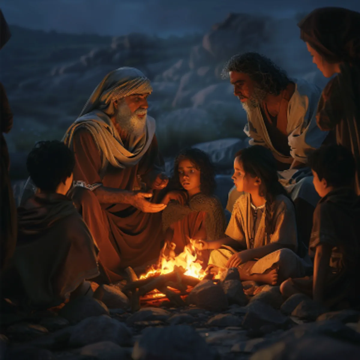 เอ็กซอดัส 13:8 - ในวันนั้นจงบอกบุตรของท่านว่า `ที่ได้ทำดังนี้ก็เพราะเหตุการณ์ซึ่งพระเยโฮวาห์ได้ทรงกระทำสำหรับเรา ขณะเมื่อเราออกจากอียิปต์'