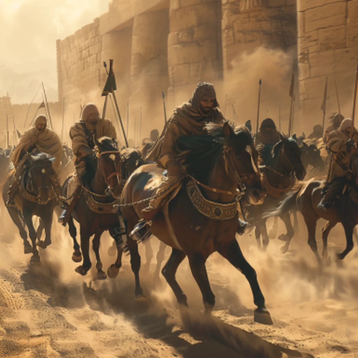 Vyhnanství 14:23 - A honíce je Egyptští, vešli za nimi do prostřed moře, všecka jízda Faraonova, vozové i jízdní jeho.