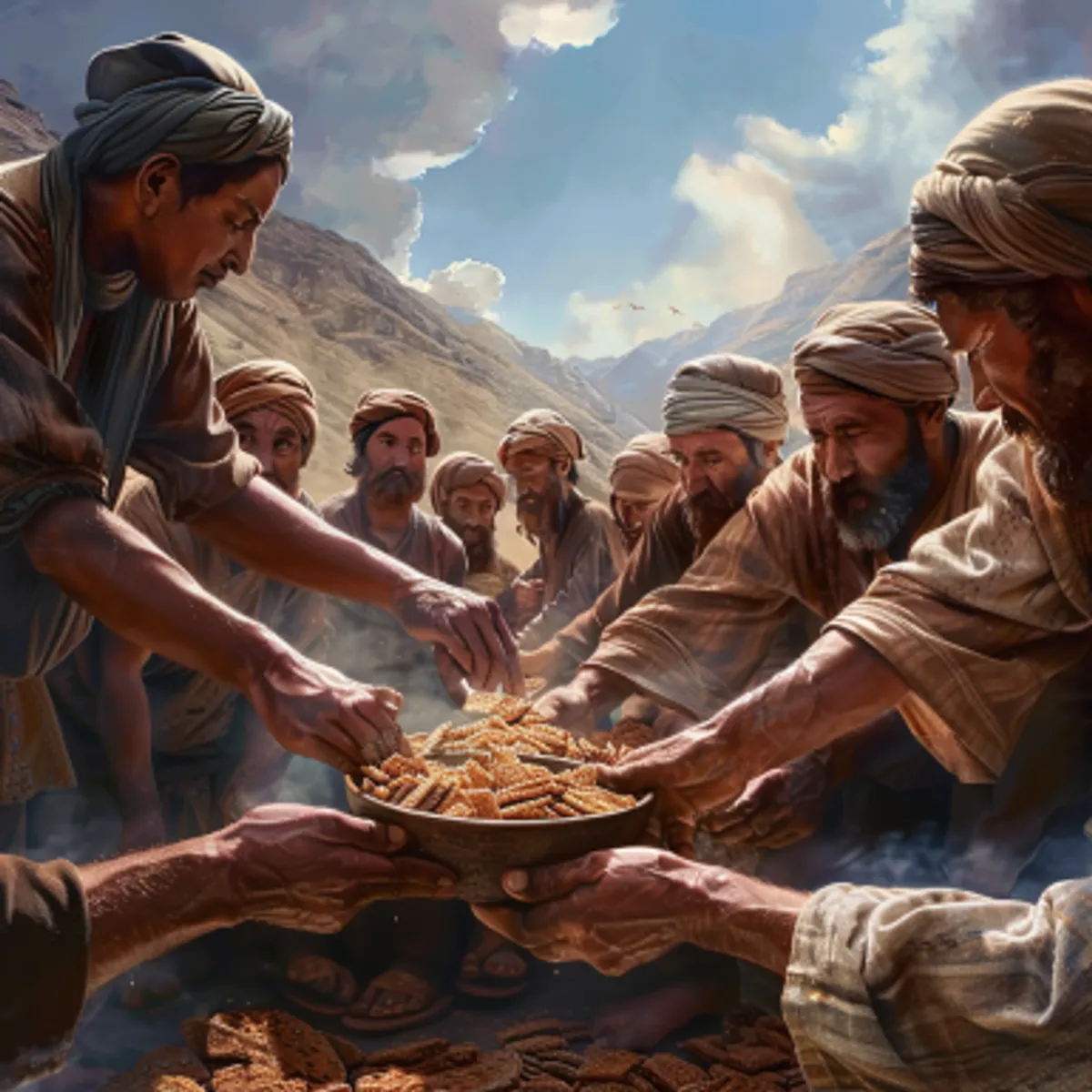 Çıkış 16:17 - İsrailliler söyleneni yaptılar. Kimi çok, kimi az topladı.