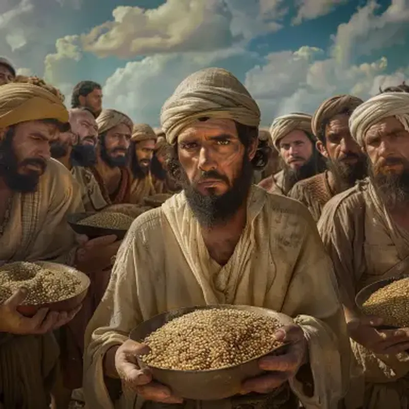 Êxodo 16: Maná para os israelitas