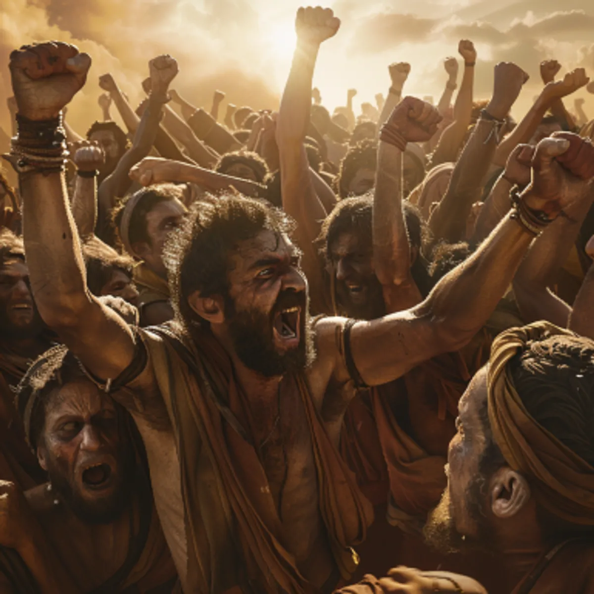 出埃及记 17:13 - 约书亚用刀刃惊散了亚玛力王和他的百姓。