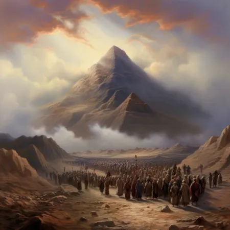 Arrival at Mount Sinai
