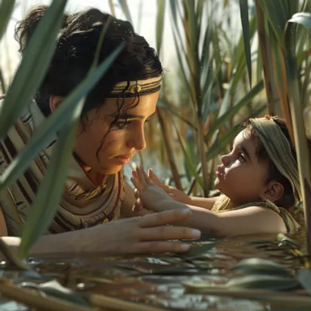 Moses Flees to Midian