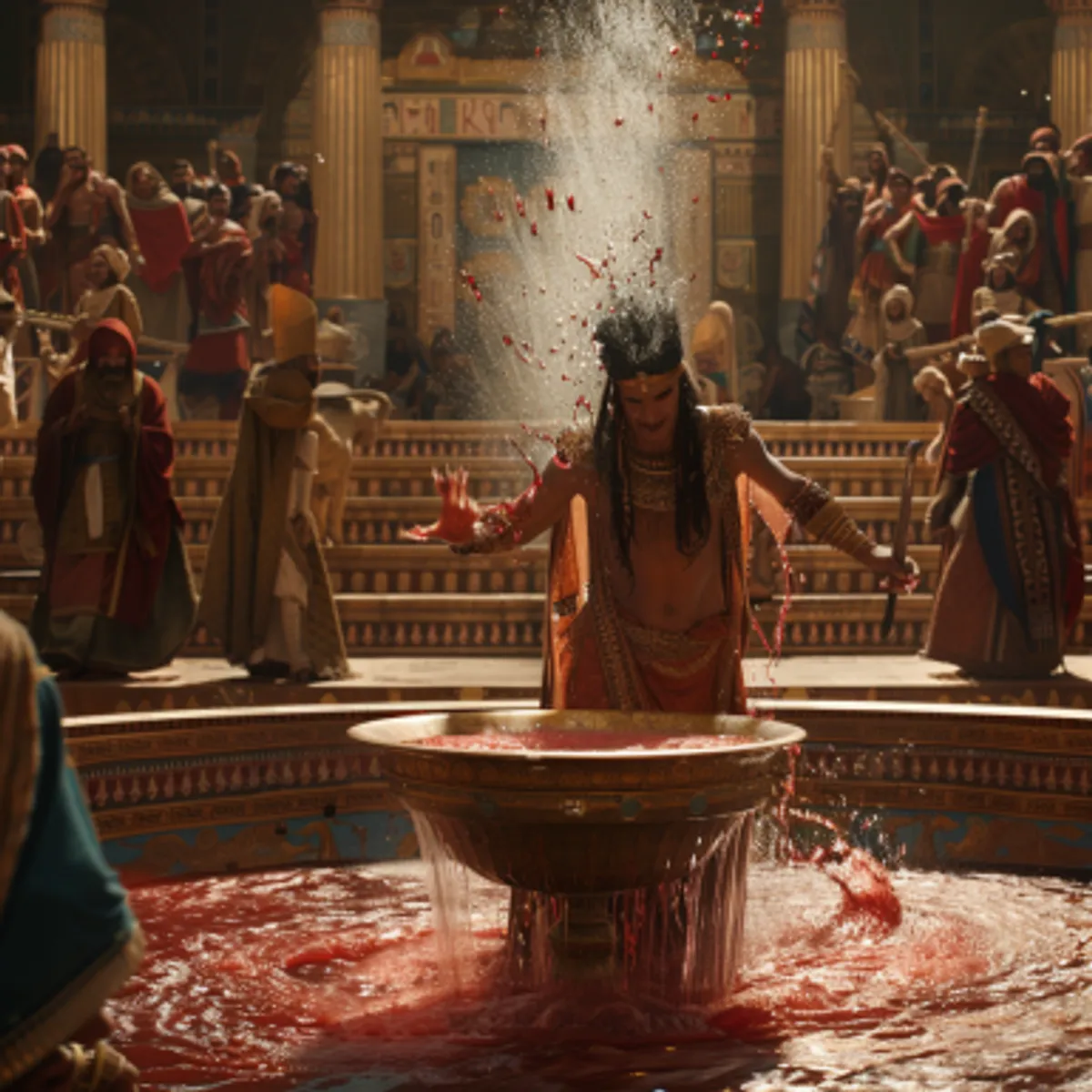 Exode 7:22 - Mais les magiciens d'Egypte en firent autant par leurs enchantements. Le coeur de Pharaon s'endurcit, et il n'écouta point Moïse et Aaron, selon ce que l'Eternel avait dit.