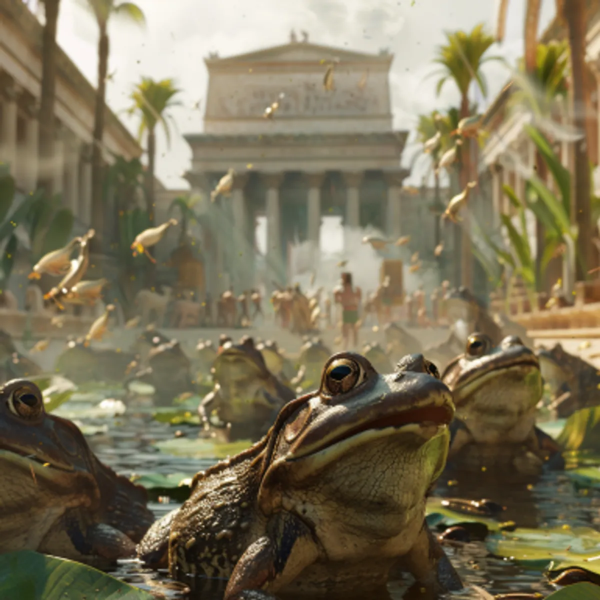 出エジプト記 8:11