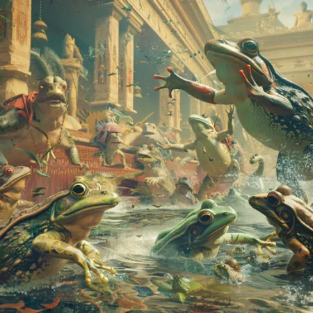 The Second, Third and Fourth Plagues: Frogs, Lice and Flies