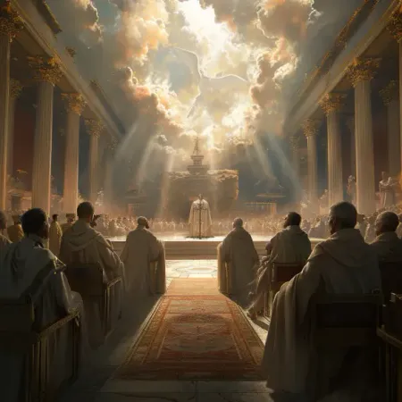 The Glory of God Returns to the Temple