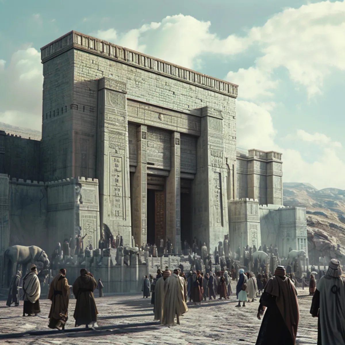 עזרא 5 - נחמה ובניית המקדש