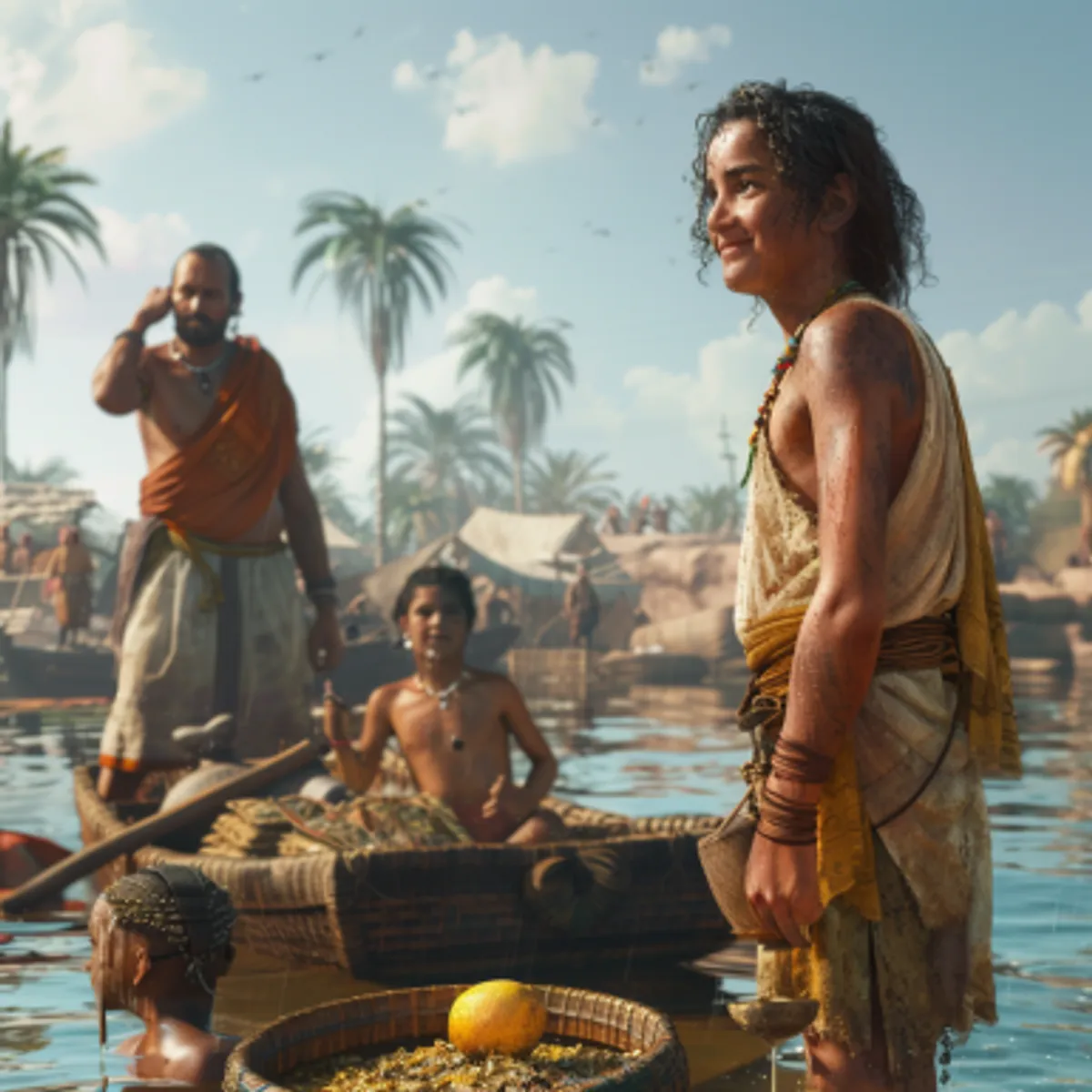 Genesis 10:6 - En de zonen van Cham zijn: Cusch en Mitsraim, en Put, en Kanaan.