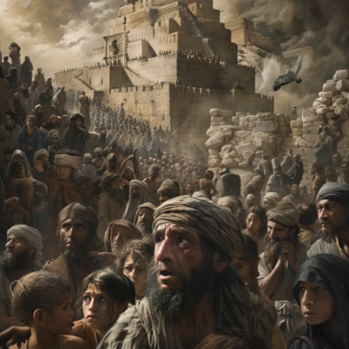 Sáng thế Ký 11:8 - Rồi, từ đó Ðức Giê-hô-va làm cho loài người tản ra khắp trên mặt đất, và họ thôi công việc xây cất thành.