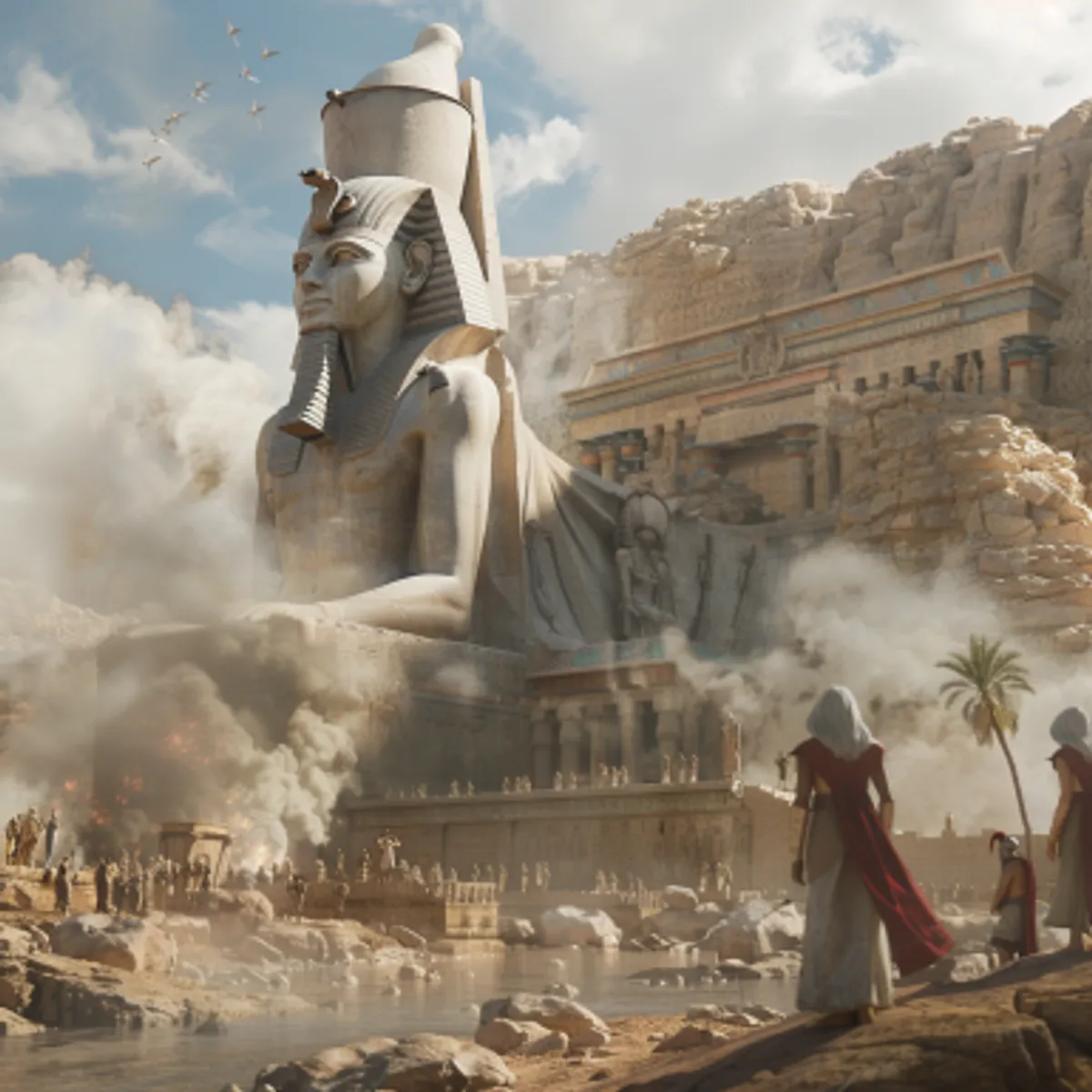 Pirmā Mozus grāmata 15:13 - Un Viņš sacīja uz Ābramu: zini zinādams, ka tavs dzimums piemitīs kādā zemē, kas tam nepieder, un tur viņus kalpinās un tiem grūti darīs četrsimt gadus.