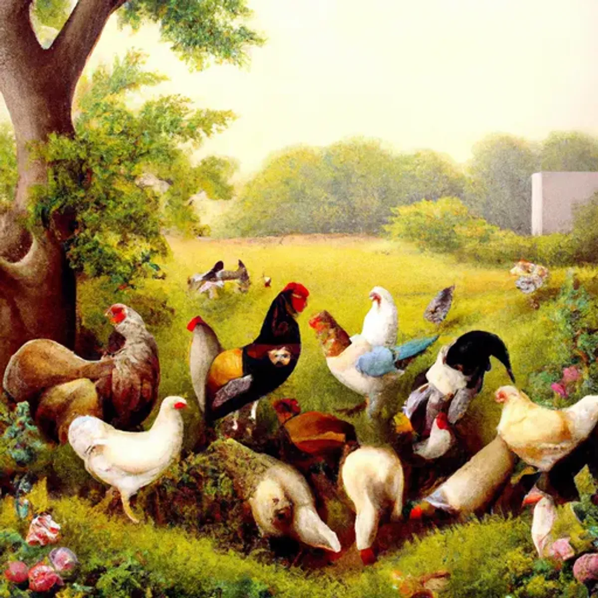 Gênesis 1:30 - E a todo animal da terra, e a toda ave dos céus, e a todo réptil da terra, em que há alma vivente, toda a erva verde lhes será para mantimento. E assim foi.