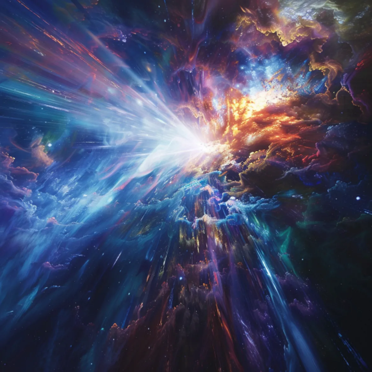 Gênesis 1:3 - E disse Deus: Haja luz. E houve luz.