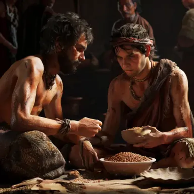 Genesis 25: De Geboorte van Esau en Jakob