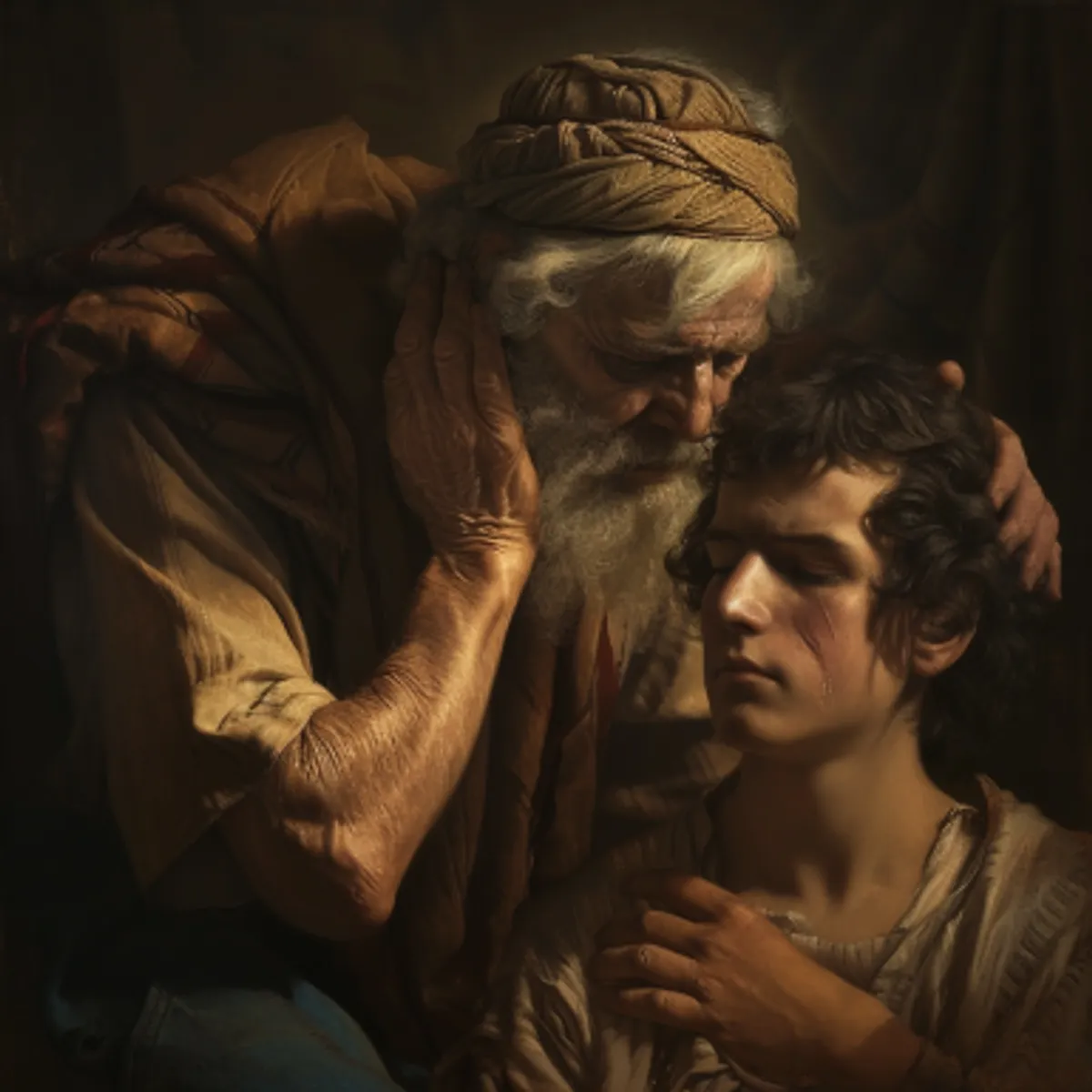 Księga Rodzaju 27:27 - Tedy przystąpiwszy pocałował go, a skoro poczuł wonność szat jego, błogosławił mu, mówiąc: Oto wonność syna mego, jako wonność pola, któremu błogosławił Pan.