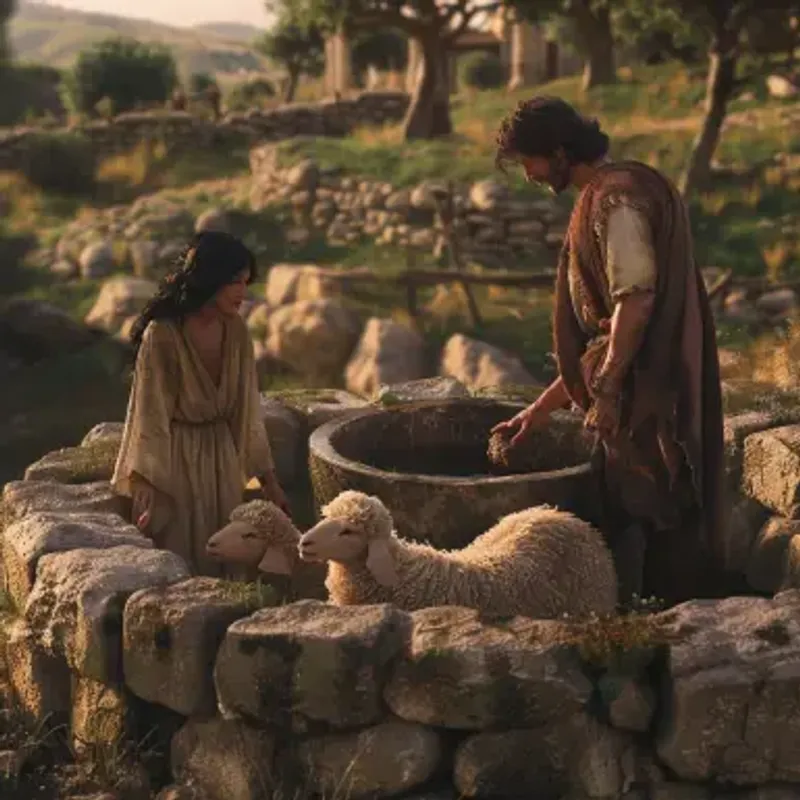 Génesis 29: Jacob conoce a Raquel